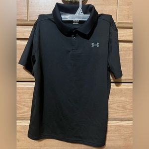 Youth Large 3 button collared Under Armour shirt